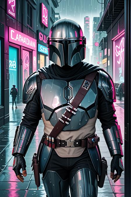 The Mandalorian from Star Wars