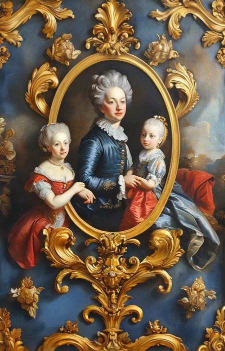 style of Baroque patten [SDXL] 354