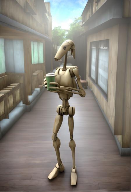 Star Wars: B1 Battle Droid FLUX/SDXL/SD1.5/PONY