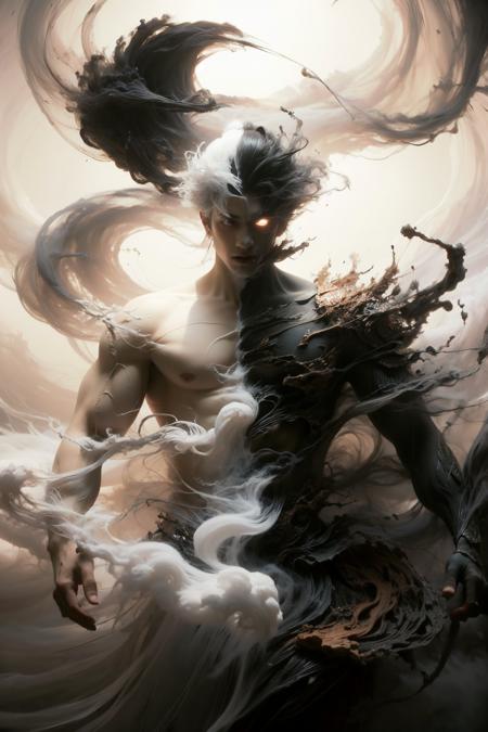 黑白·神魔 (Black and White · Gods and Demons)