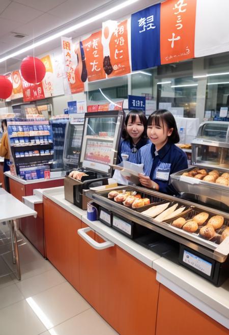 コンビニの店内L PONY
