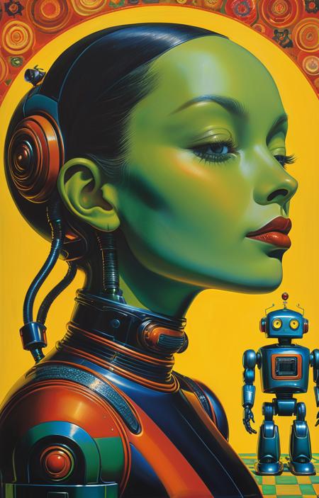style of Ed Paschke [SDXL] 332