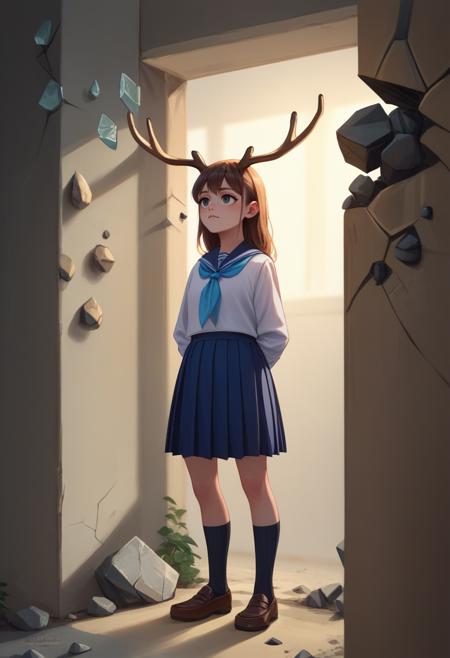 Nokotan Entering Classroom Meme | Concept LoRA XL版本v1.0 (ID: 681982)