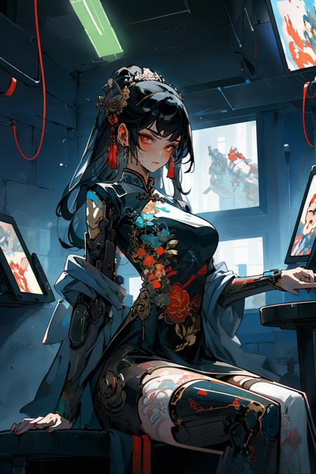 Cyberhanfu 赛博国风/Cyber Chinese style