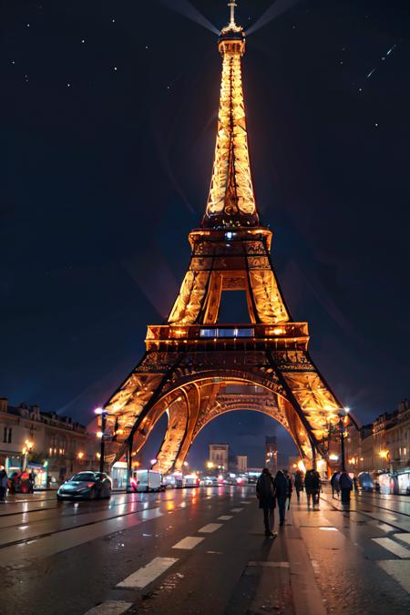 Eiffel Tower (Champ de Mars in Paris, France) [Pony & Illustrious & SD1.5]
