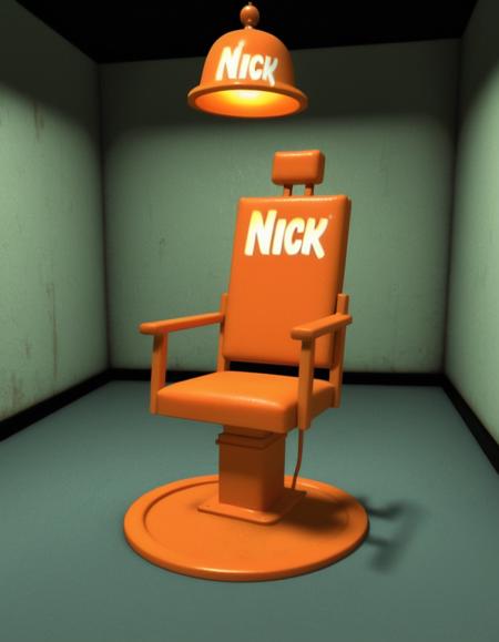 Nickelodeon Logo Shapes SDXL