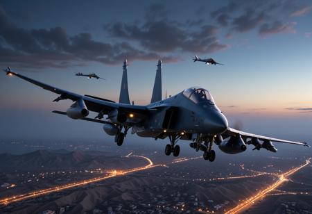 Dynamic Wildcard - military plane unleashed