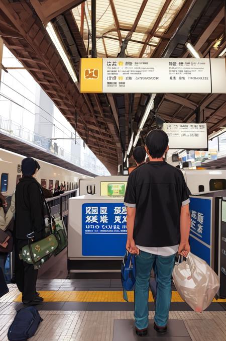 東京駅　東海道・山陽新幹線ホーム