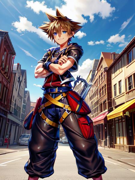 UnOfficial Sora (ソラ) KHII Default Outfit - Kingdom Hearts (キングダムハーツ)
