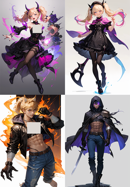 Box series -- Fighting soul character design版本v1.0 (ID: 303192)