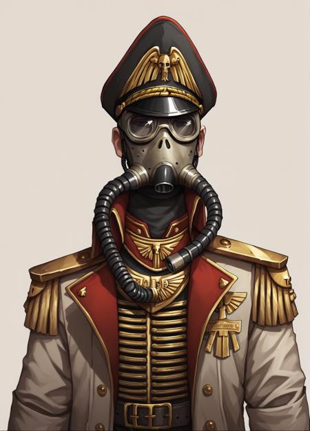 Warhammer 40000 Commissar (Pony XL)