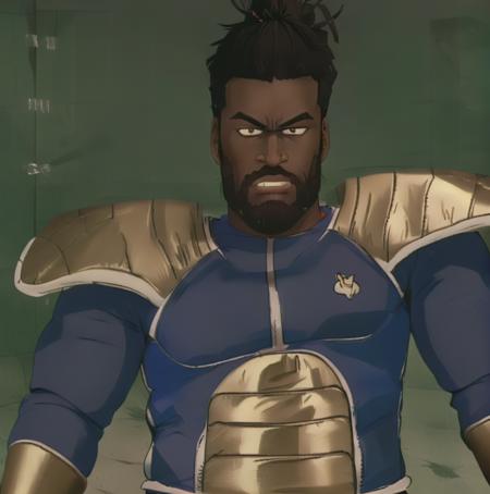 vageta saiyan armor