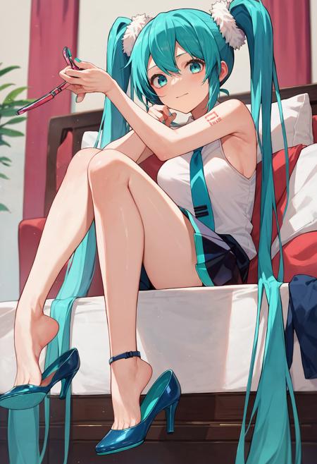 (PonyXL concept) High Heels Shoe Dangle | 悬着的高跟鞋