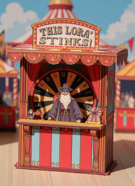 Wizard's Paper Model Universe