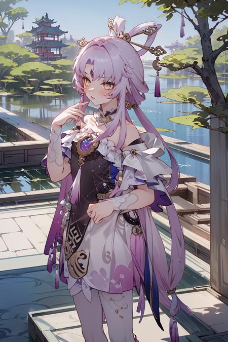 [SD1.5 & PONY] Honkai Star Rail - Fu Xuan | 符玄