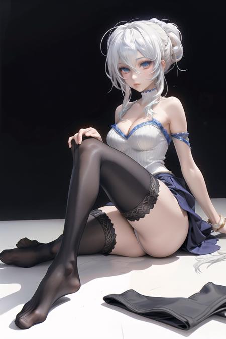 Anime Illust Diffusion Model style extraction test.