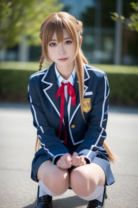 刀剑神域 结城明日奈 校服 yuuki asuna school uniform
