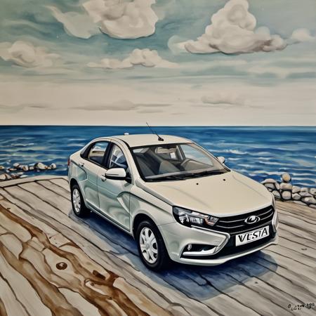 Lada Vesta by ct0kk