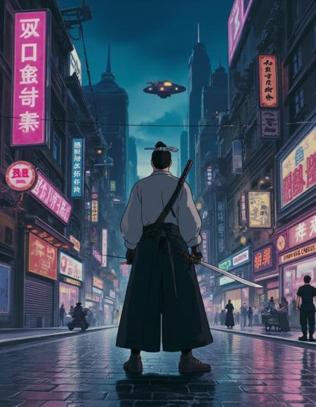 Kiki's Delivery Service (studio Ghibli style)