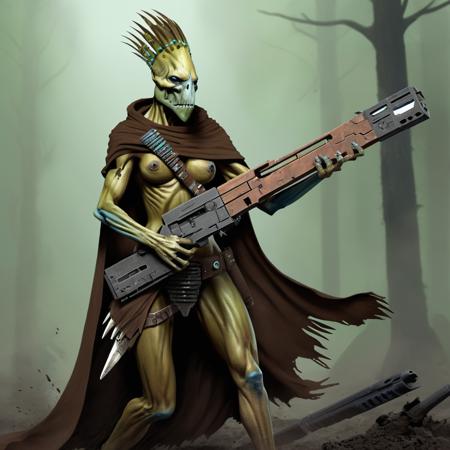 T'au Empire: Warhammer 40K (SDXL)