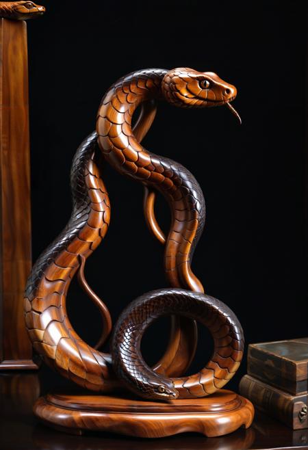 Antique Wood Style SDXL