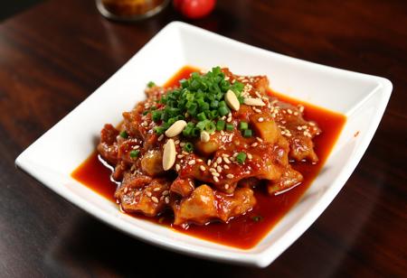 Flux-口水鸡-Steamed Chicken with Chili Sauce