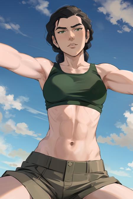 Kuvira from The Legend of Korra