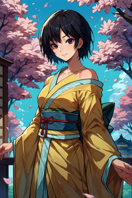 Ai Nanasaki/七咲 逢 (Amagami SS) SDXL LoRA [Pony Diffusion]