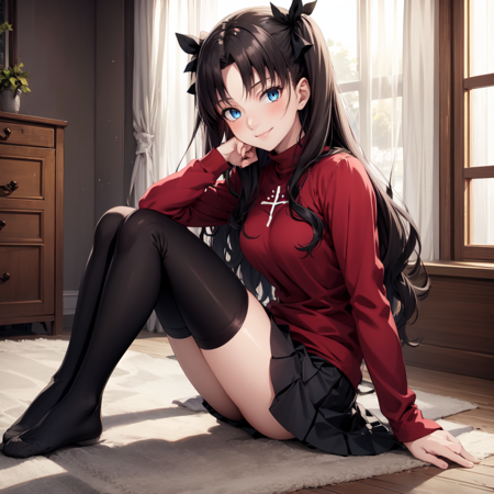 Rin tohsaka  LORA and(Pony)  from fate stay night visual novel