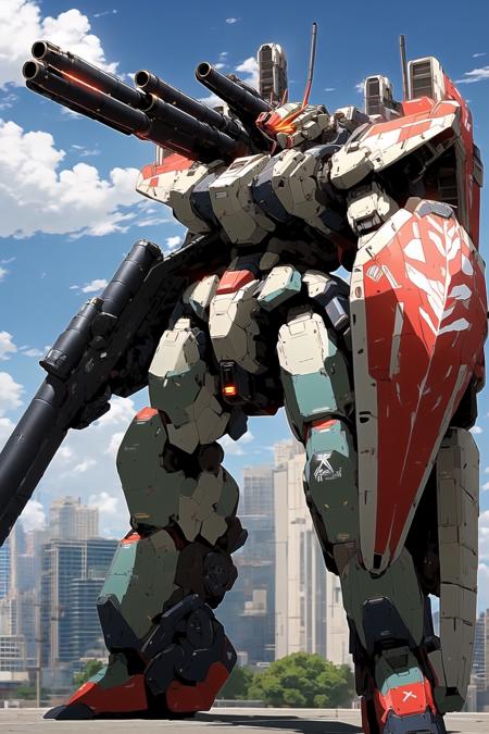 Super robot diffusion(Gundam, EVA, ARMORED CORE, BATTLE TECH like mecha lora)