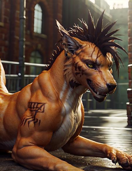 Red XIII/Nanaki (Final Fantasy 7 remake) 1.5 Version