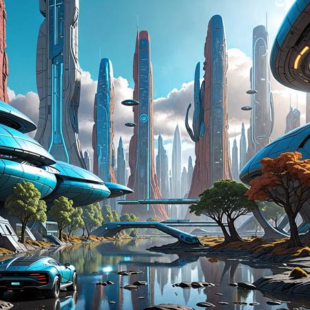 Fresh Ideas@Sci-fi scenes_SDXL