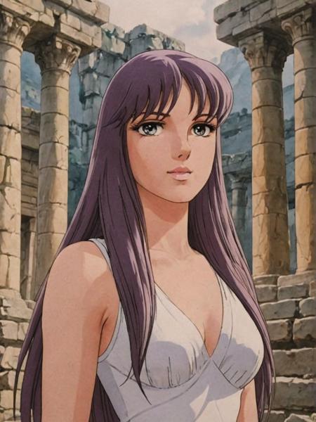 Saori Kido | Saint Seiya SDXL
