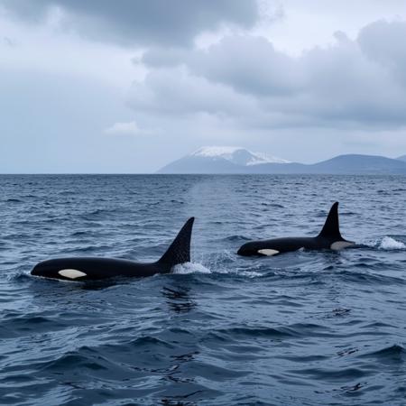 Orcas at Sea版本V1 (ID: 1179220)