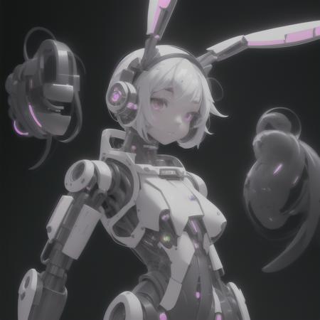 XSarchitectural-40PopmartMechaGirl For 2D3D