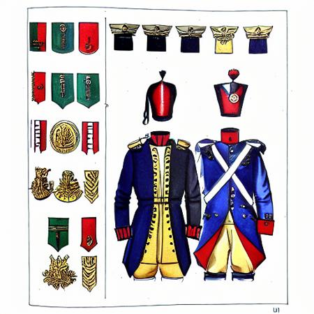 Historical European Uniforms LoRA