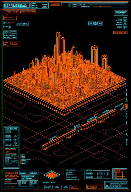 Retro 80s Computer Screen - Flux