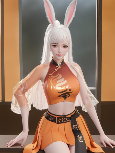 王者荣耀_公孙离_中国风舞蹈服装_Honor of kings_Gongsun Li