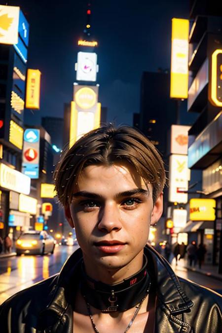 Model Young man