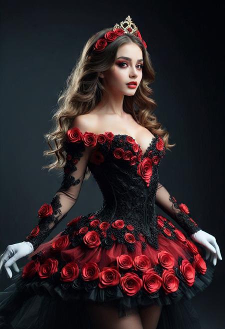 Black & Red Roses - World Morph