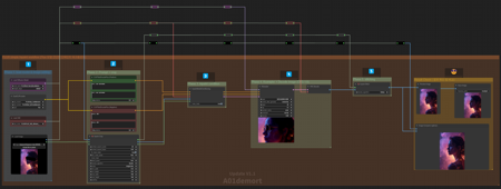 FLUX - Inpaint workflow (Basic, Simple)版本v1.1 (ID: 1137267)