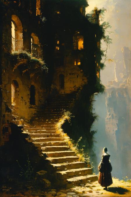 style of Carl Spitzweg 299