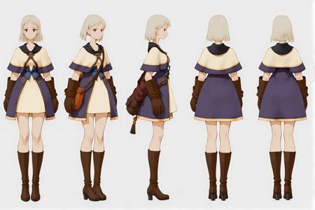 F1 FFT Style Character Final Fantasy Tactics
