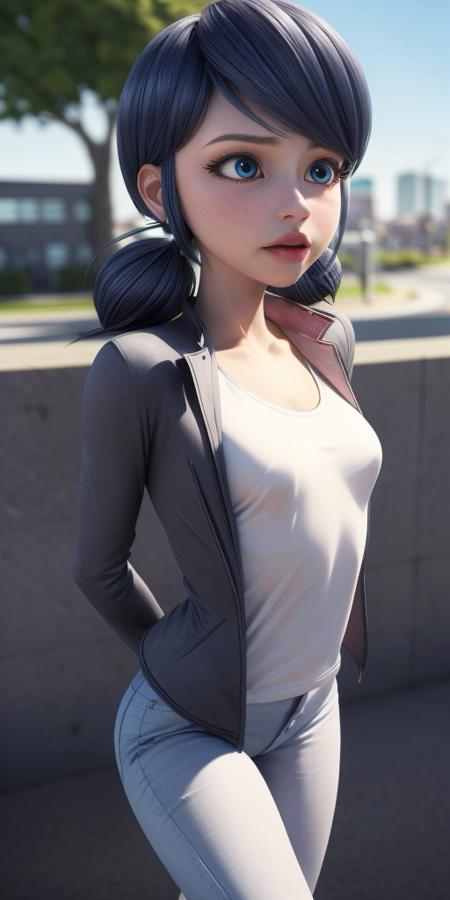 Marinette Dupain-Cheng, Ladybug, Miraculous. Different models and attires.