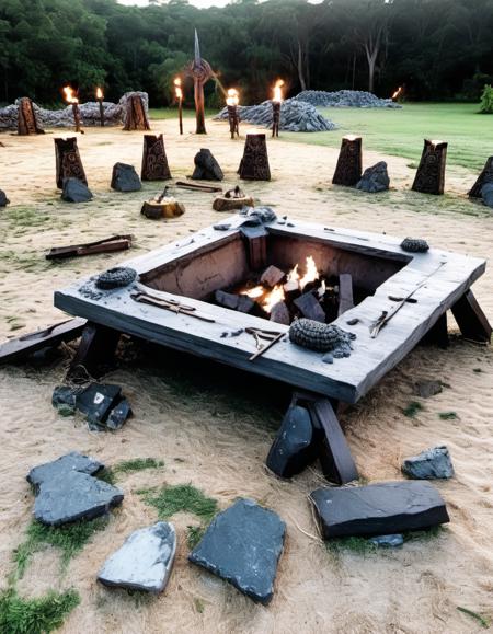 Survivor Tribal Council - SDXL 1.0