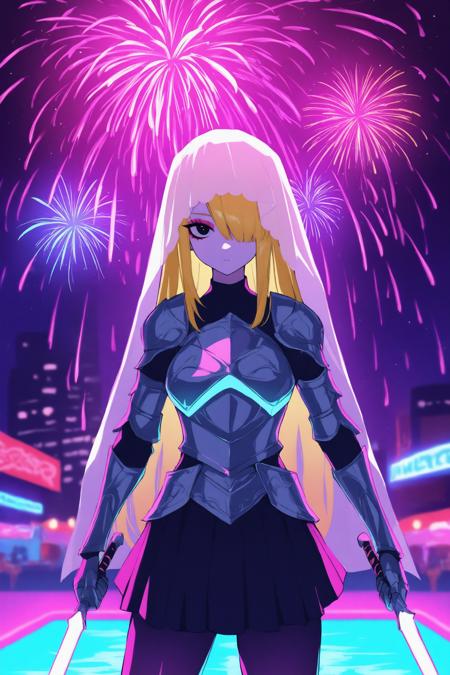 (Pony+XL) Strengthen Neon