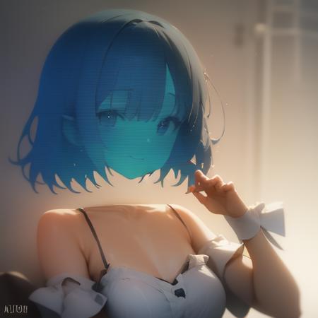 Hologram girl