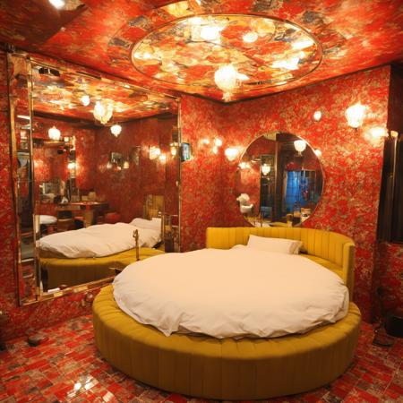 回転ベッド / retro LOVE HOTEL SDXL