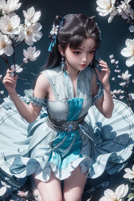 激萌ai蓝灵娥少女版