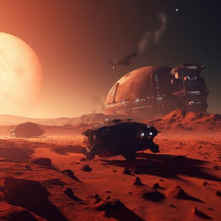 XSarchitectural-17SciencefictioncityonMars